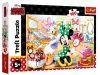 Trefl puzzle csomag - 100 darabos - Disney Minnie egér szépségszalonban - 07848