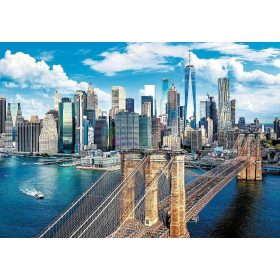 Trefl 1000 darabos puzzle - Brooklyn híd - 07889