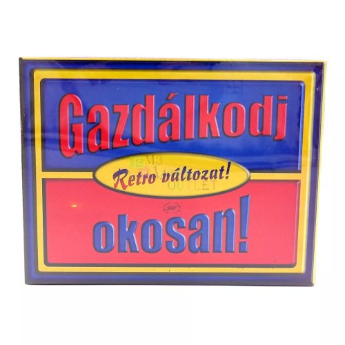 Gazdálkodj okosan társasjáték - Retro változat - 09103