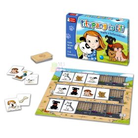   Pitypang és Lili, Segíts a kutyusoknak társasjáték, 09623
