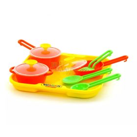 Konyhai főzőkészlet szett tálcával - 14886
