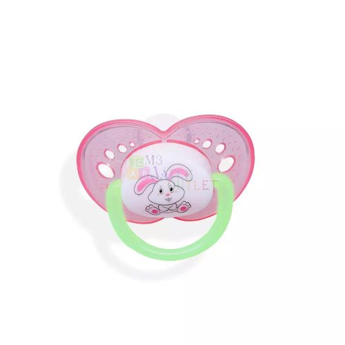 Szilikon játszócumi - 0-6 hónapos korig - 2 darabos szett - 15944