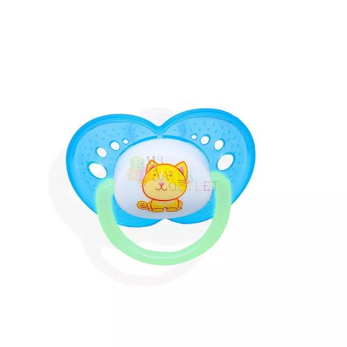 Szilikon játszócumi - 6-18 hónapos korig - 2 darabos szett - 15945