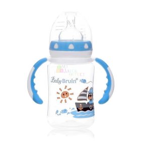 Széles nyakú cumisüveg fogóval - 240 ml - 15967