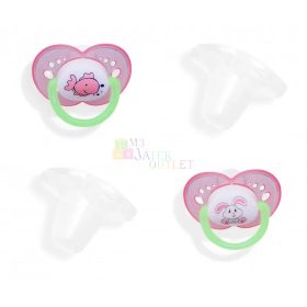   Baby Bruin, szilikon játszócumi kupakkal, 0-6 hónapos, 2 darabos csomag, 15969