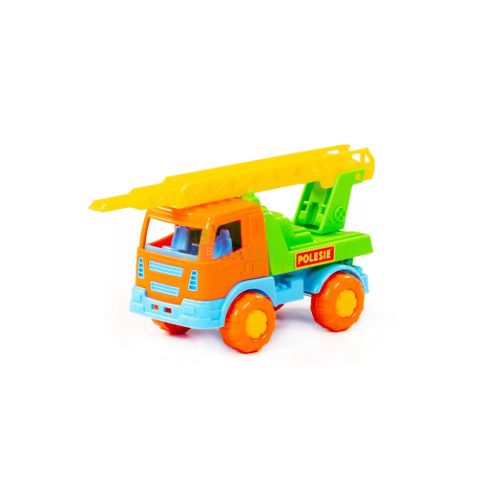 Polesie Tema tűzoltóautó hálóban - 16042