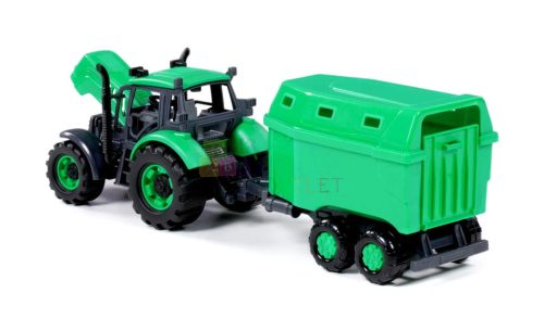 Polesie állatszállító farmtraktor, 40 cm, 16150