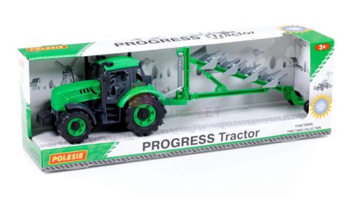 Polesie farmtraktor ekével, 44 cm, 16151