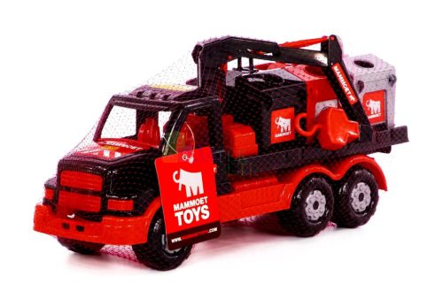 Polesie Mammoet szelektív kukásautó hálóban, 47 cm, 16198