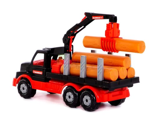 Polesie Fákat szállító Mammoet autó hálóban, 47 cm, 16200