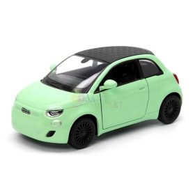 Kinsmart fém autó modell, Fiat 500e Pastel Edition, 17129
