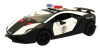 Kinsmart fém autó modell, Lamborghini Sesto Elemento Police, 17131