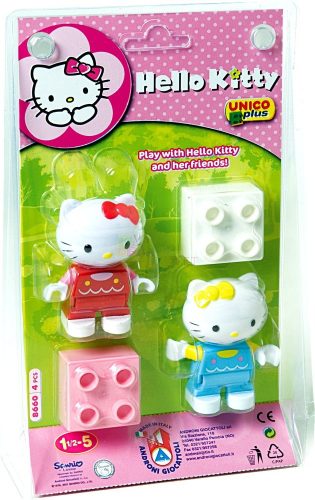 UNICO Hello Kitty figura szett bliszteren - 4 db - 18385