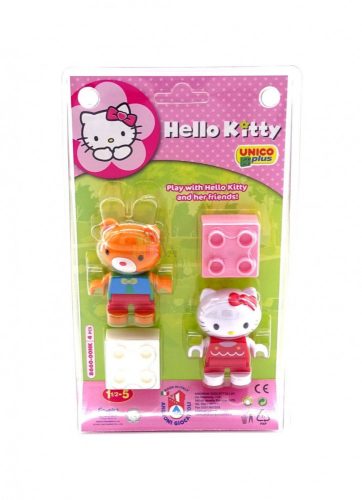 UNICO Hello Kitty figura szett bliszteren - 4 db - 18385