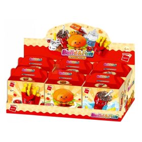   Qman építőjáték 35012-5 Mc Burger menü poharas fagyi - 23302