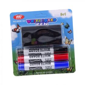 Táblafilc szivaccsal, 3 darabos játékszett, 32829