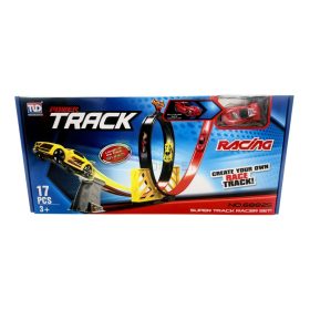 Autópálya játékszett dobozban, 45457