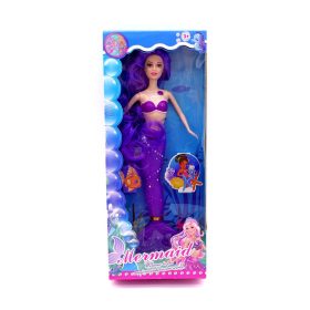 Világító sellő baba dobozban - 45573