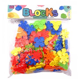 Építőjáték zacskóban - 110 db - 45707