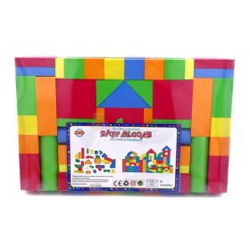 Építőjáték zacskóban - puha építőkockák - 45713