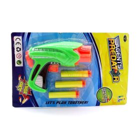 Pisztoly soft kilövő szett lapon - 45760