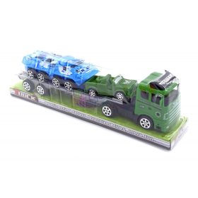 Kamion platformon - katonai járműszállító szett - 45932