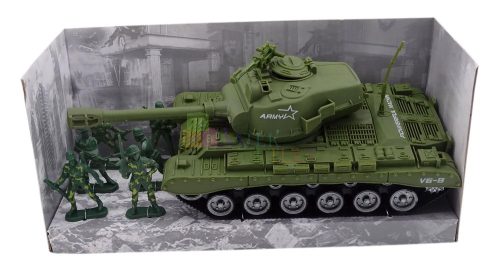 Tank + katonák dobozban, 46362