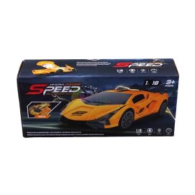 Versenyautó dobozban, elemes, 46713