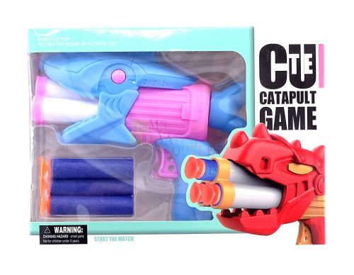 Pisztoly soft kilövő szett dobozban - 46808