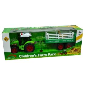 Traktor, állatszállító pótkocsival - 47134