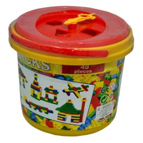 Ügyességi építőjáték, vödrös - 47231