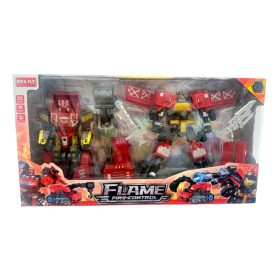 Átalakulós robot játékszett dobozban, 47519