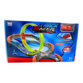 Autópálya játékszett dobozban, 47536