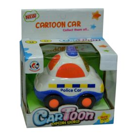 Felhúzható rendőrautó dobozban, 47706