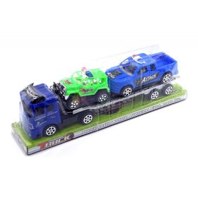 Kamion platformon - autószállító szett - 47779