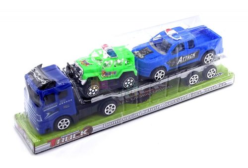 Kamion platformon - autószállító szett - 47779