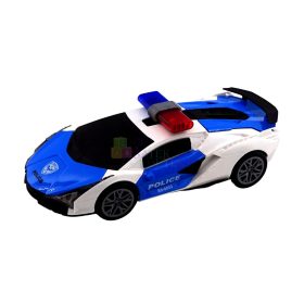 Rendőrautó dobozban, elemes, 47886