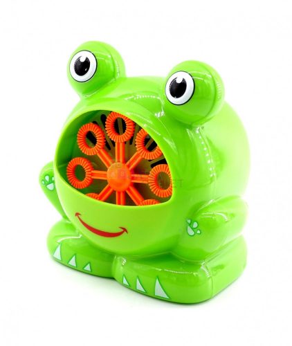 Buborékfújó gép, béka, elemes 48036