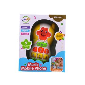 Bébi mobiltelefon dobozban, elemes, 48136