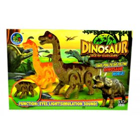 Dinoszaurusz, elemes, dobozban - 48374