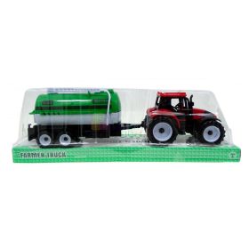 Traktor pótkocsival - dobozban  - 48993