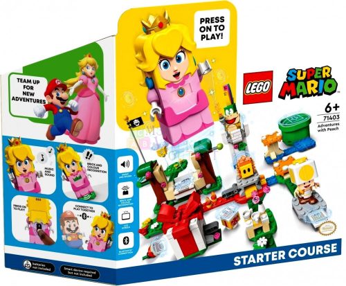 LEGO Super Mario 71403 - Peach kalandjai csomag - 49574