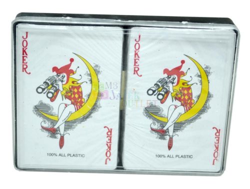 Francia kártya csomag, plasztik dobozban - 70985