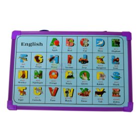 Mágneses tábla - betűs - angolos - 71334