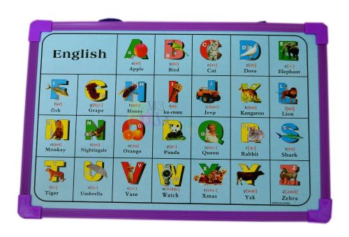 Mágneses tábla - betűs - angolos - 71334