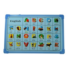 Mágneses tábla - számos - angolos - 71335