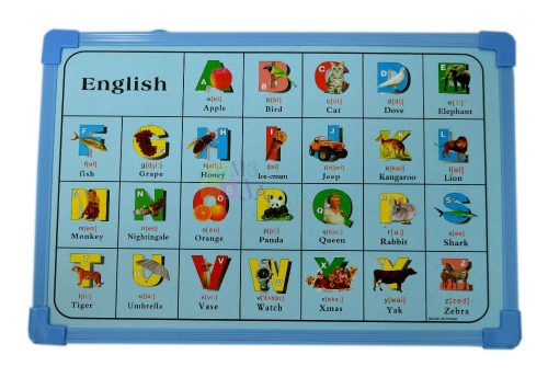 Mágneses tábla - számos - angolos - 71335