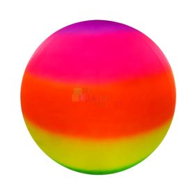 Szivárványos gumilabda, 45 cm, 71358