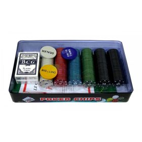 Póker szett 300db-os fém, dobozban - 71713