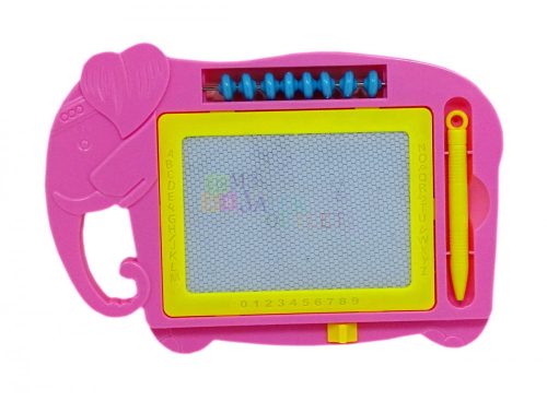 Rajztábla - mágneses - elefánt - 24 x 17 cm - 71961